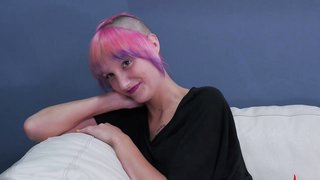 Submissive punk teen getting her butthole stretched out